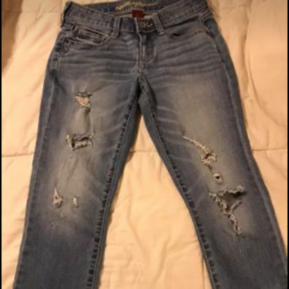 Juniors jean capris